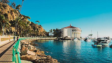 Shore Avalon Catalina Island California